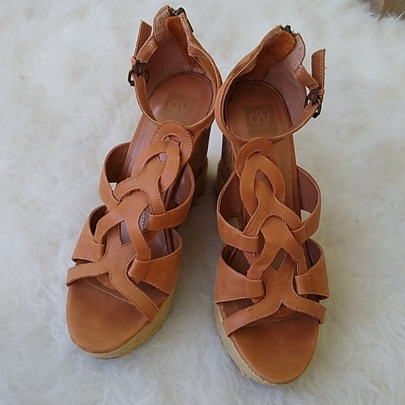 Dolce Vita Shoes - Dolce Vita cork & straw wedge sandal
